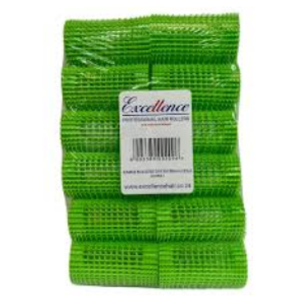 Hair Roller 12 In Pkt Green