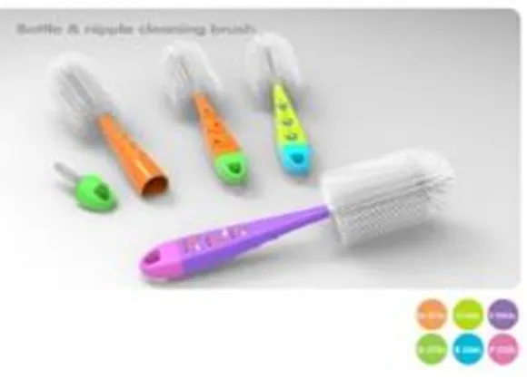 Nk Bottle & Nipple Cleaning Brush Jungle Buddies