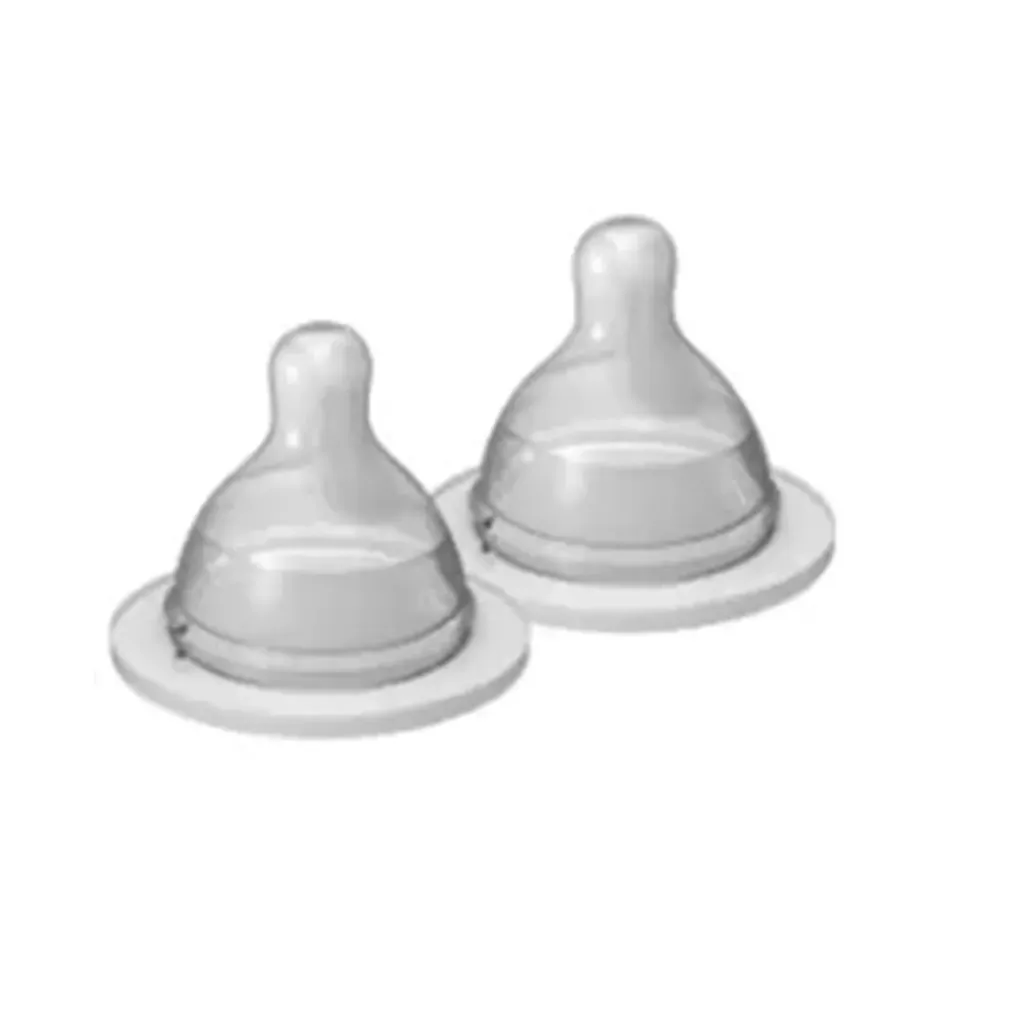 Baby Park Baby Nipples Pack Of 2 On Blister Pack 3-6 Months