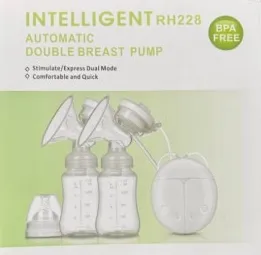 [RH228] Intelligent Automatic Double Breast Pump Stimulate/Express Dual Mode