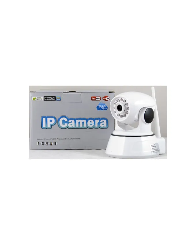 Cctv Camera 720P, Cmos, Alarm, Ir, Wifi White
